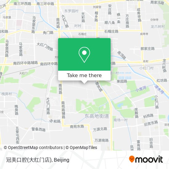 冠美口腔(大红门店) map