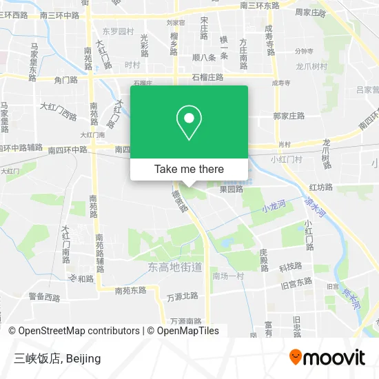 三峡饭店 map