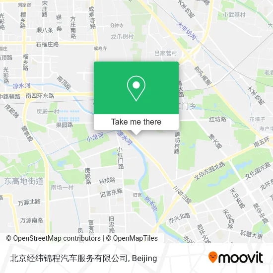 北京经纬锦程汽车服务有限公司 map