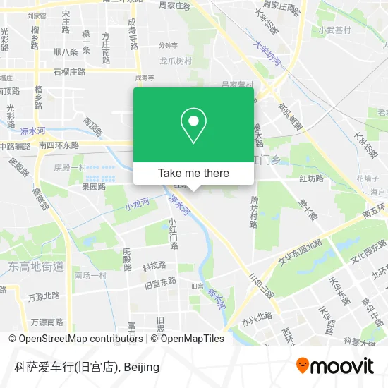 科萨爱车行(旧宫店) map