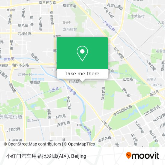 小红门汽车用品批发城(A区) map