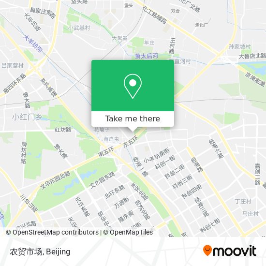 农贸市场 map