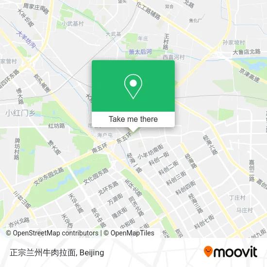 正宗兰州牛肉拉面 map