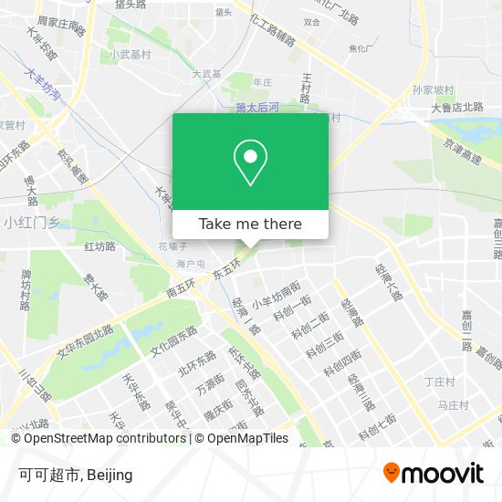可可超市 map