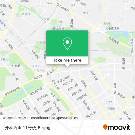 开泰西里-11号楼 map