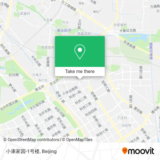 小康家园-1号楼 map