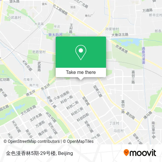 金色漫香林5期-29号楼 map