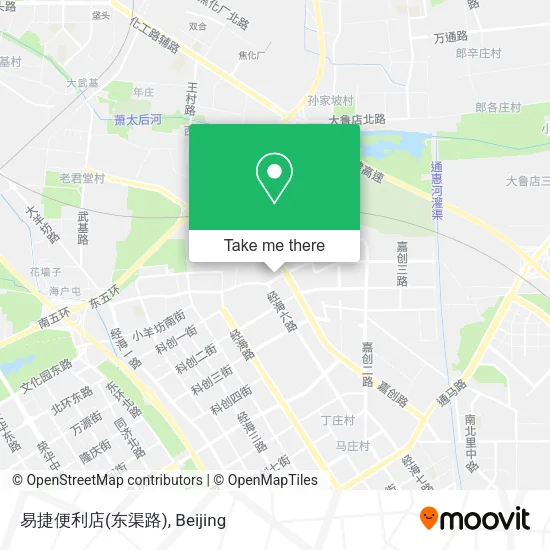 易捷便利店(东渠路) map