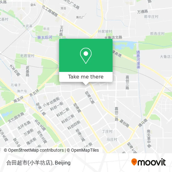 合田超市(小羊坊店) map