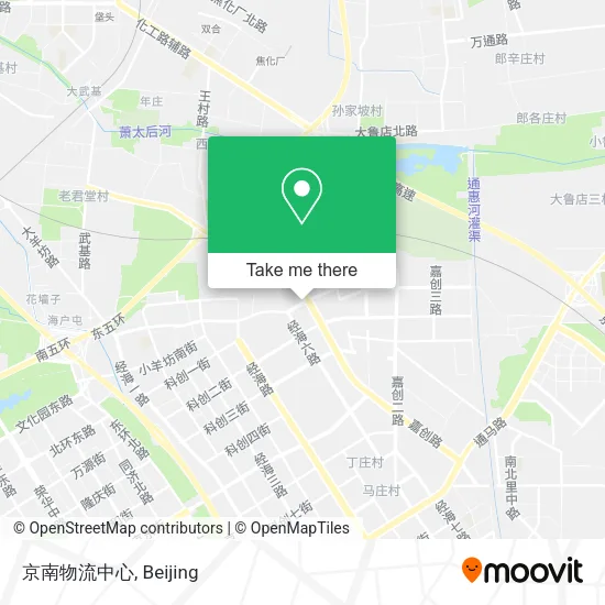 京南物流中心 map