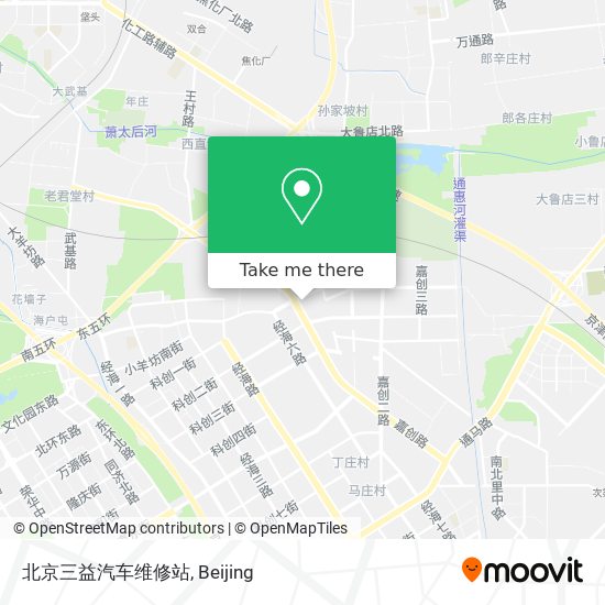 北京三益汽车维修站 map