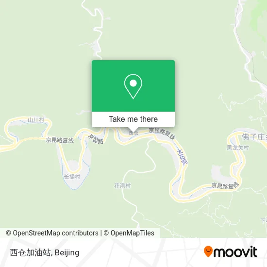 西仓加油站 map