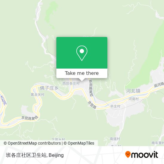 班各庄社区卫生站 map