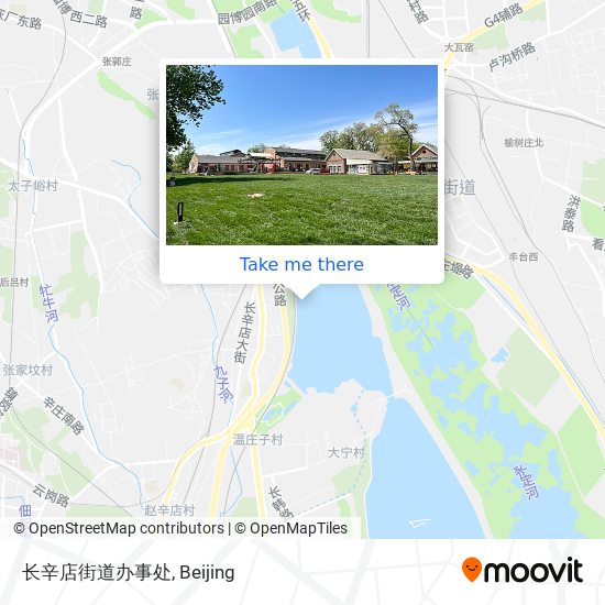 长辛店街道办事处 map