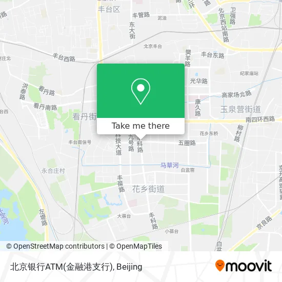 北京银行ATM(金融港支行) map