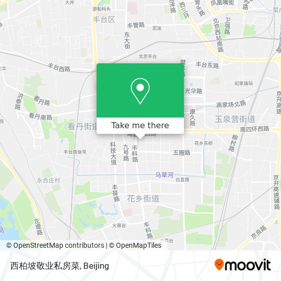 西柏坡敬业私房菜 map