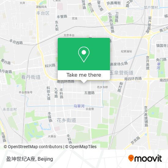 盈坤世纪A座 map