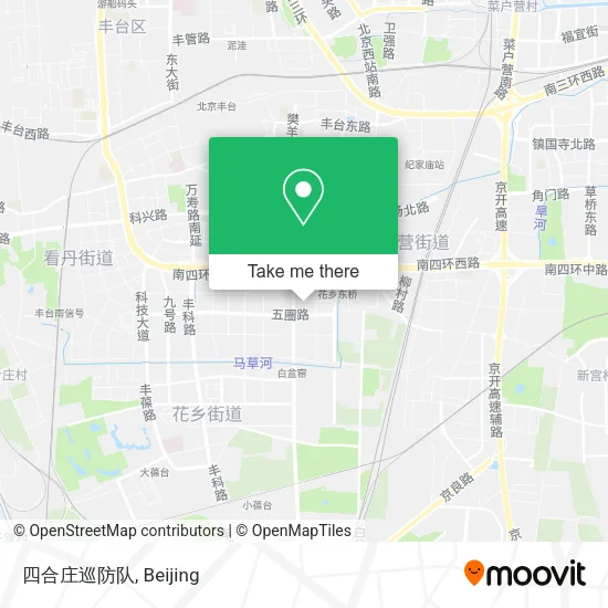 四合庄巡防队 map