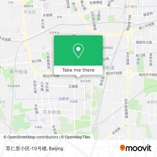 育仁里小区-10号楼 map