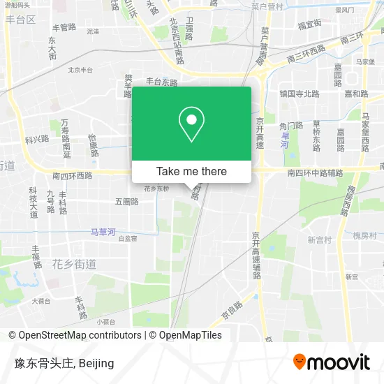 豫东骨头庄 map