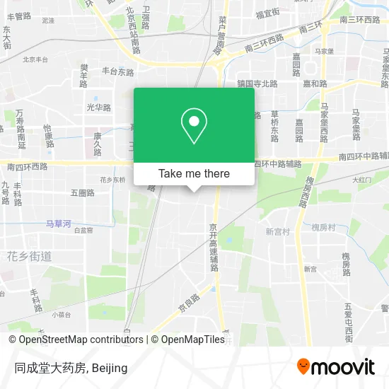 同成堂大药房 map
