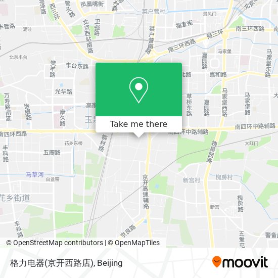 格力电器(京开西路店) map