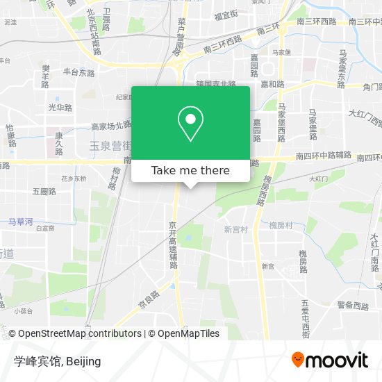 学峰宾馆 map