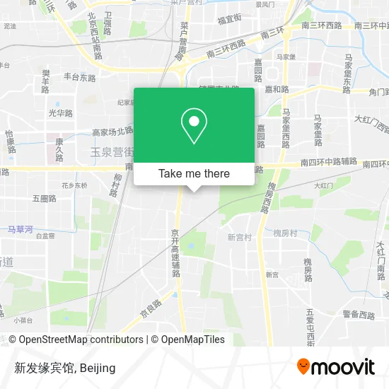新发缘宾馆 map