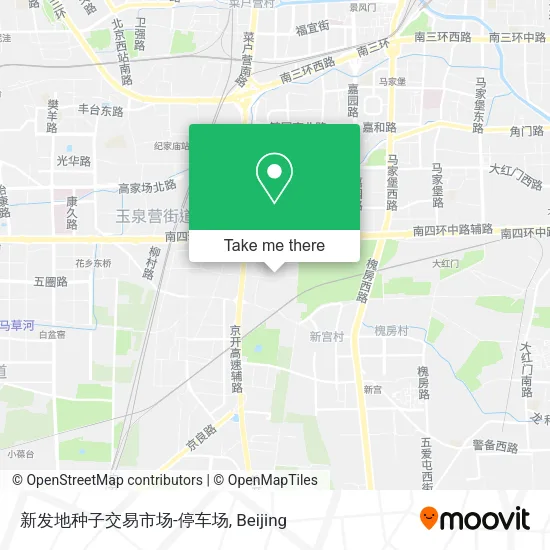 新发地种子交易市场-停车场 map