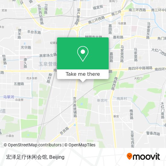 宏泽足疗休闲会馆 map