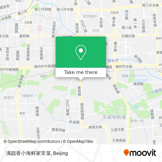 满园香小海鲜家常菜 map