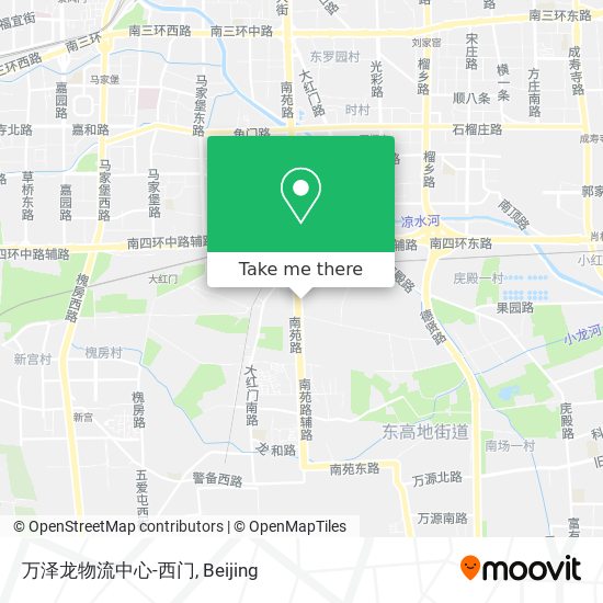 万泽龙物流中心-西门 map