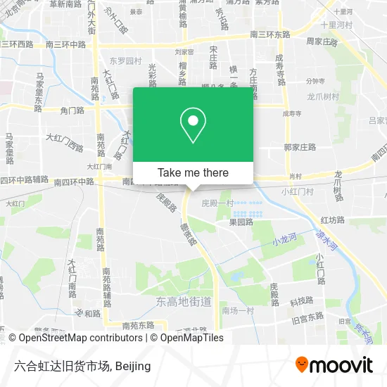 六合虹达旧货市场 map