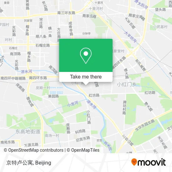 京特卢公寓 map