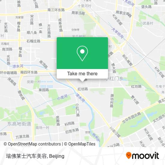 瑞佛莱士汽车美容 map