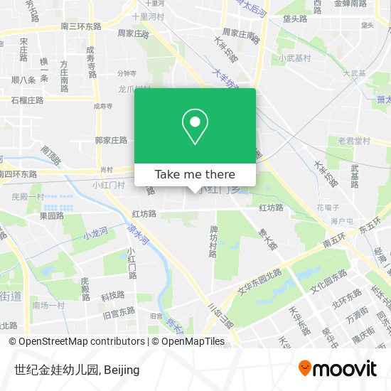 世纪金娃幼儿园 map
