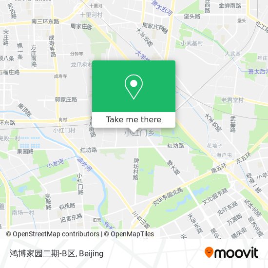 鸿博家园二期-B区 map