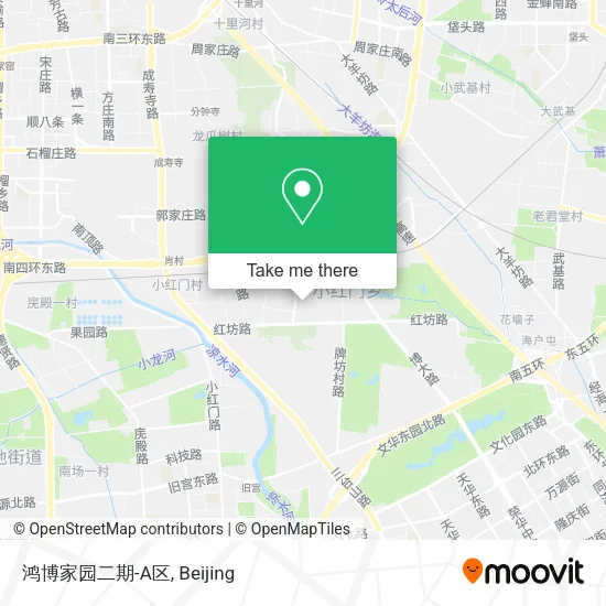 鸿博家园二期-A区 map