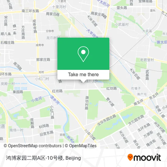 鸿博家园二期A区-10号楼 map