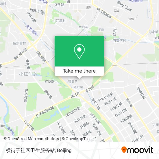 横街子社区卫生服务站 map