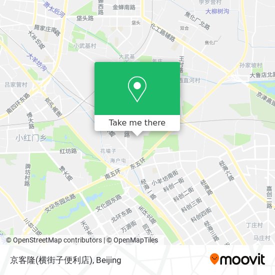 京客隆(横街子便利店) map