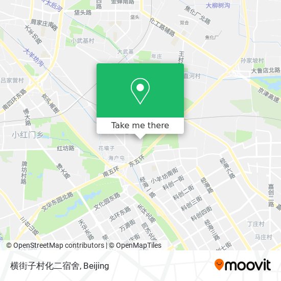 横街子村化二宿舍 map