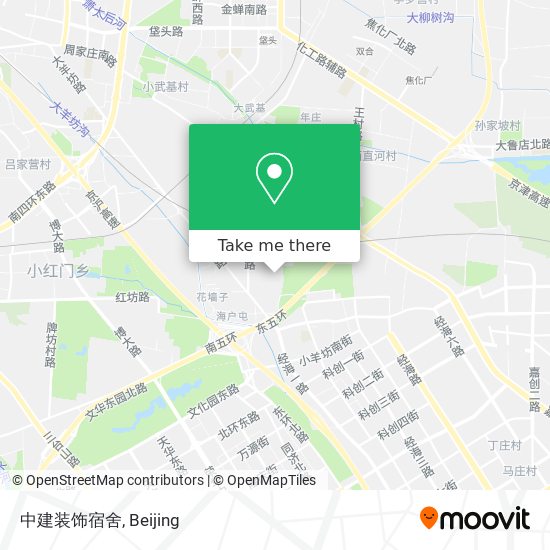 中建装饰宿舍 map