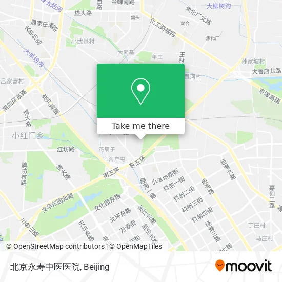 北京永寿中医医院 map