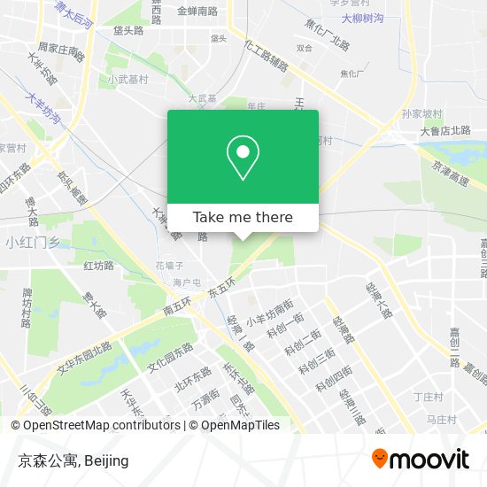 京森公寓 map