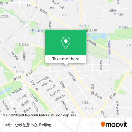 华日飞天物流中心 map