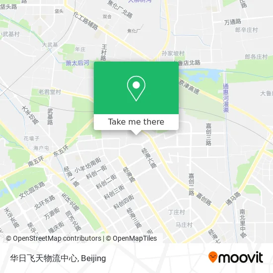 华日飞天物流中心 map