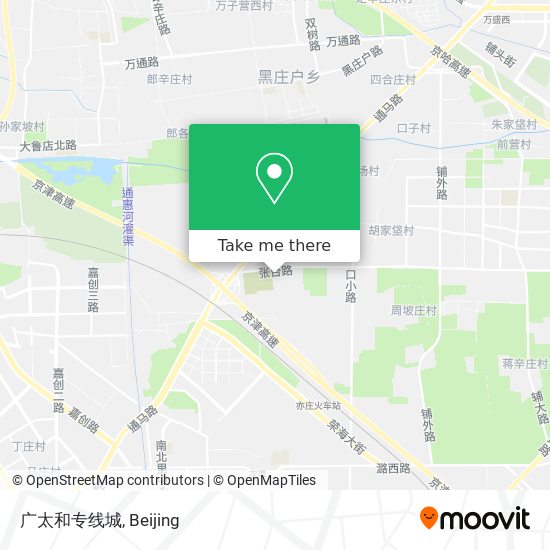广太和专线城 map