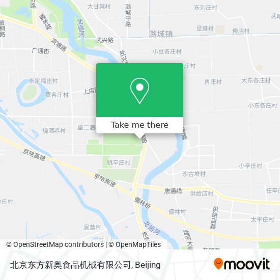 北京东方新奥食品机械有限公司 map