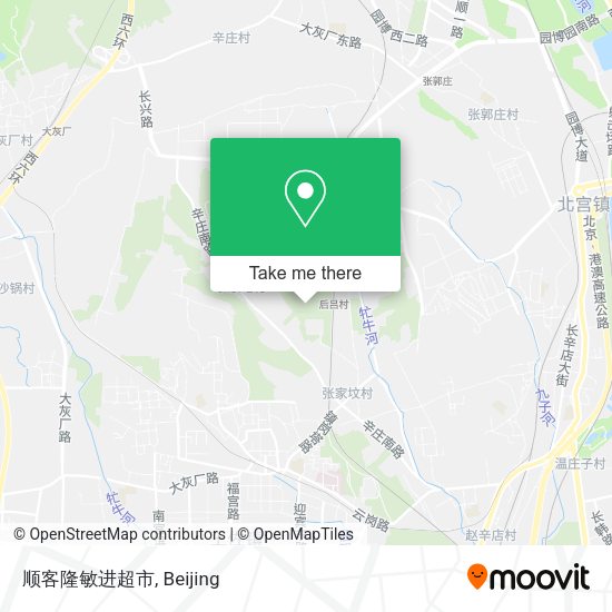 顺客隆敏进超市 map